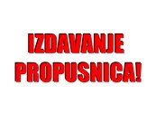 Stožer CZ moli građane da propusnice ishode putem elektronske aplikacije!